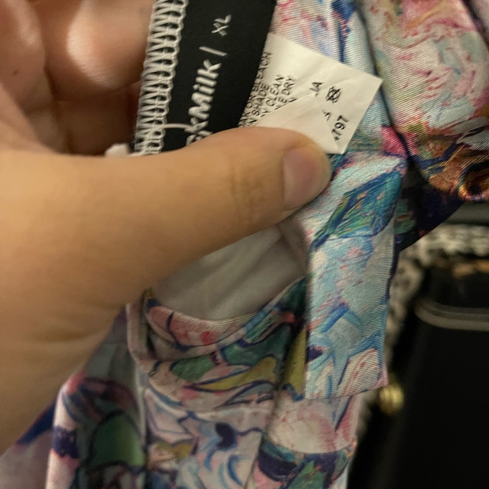 Van Gogh roses rio playsuit